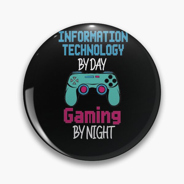 Item preview, Information Technology Student By Day Gamer By Night ,Funny Technology Student Gamer designed and sold by BrahimAz.