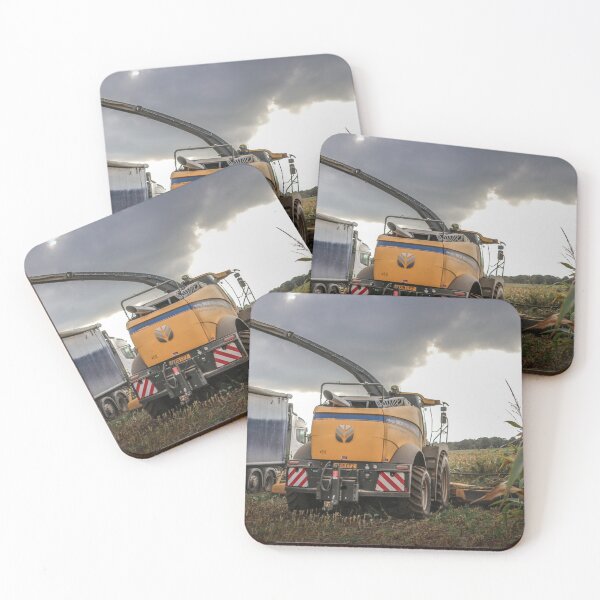 Item preview, New Holland Forage Harvester filling Scania R450 designed and sold by AgriPhotoUK.