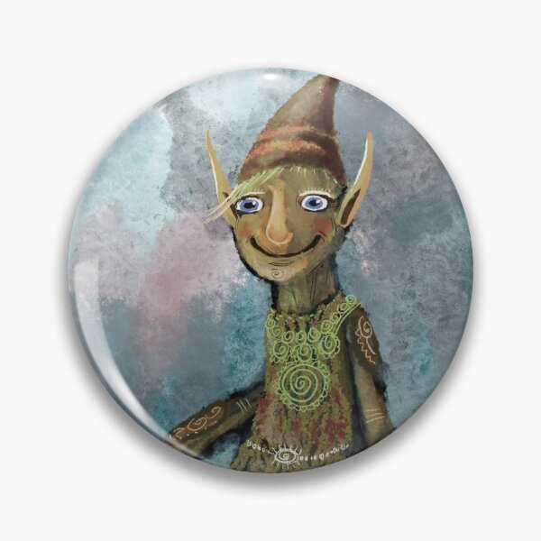 Item preview, Peter the poet elf sitting on a stump designed and sold by Matt Corrigan.