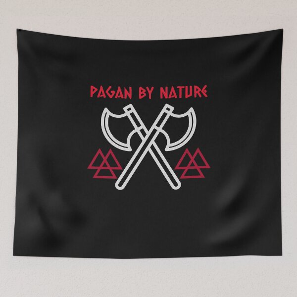 Item preview, Viking Ax - Pagan Valknut designed and sold by NoelNimmad.