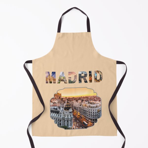 Aperçu de l'œuvre Madrid Skyline créée et vendue par DarioNelaj.