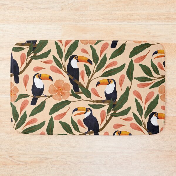 Item preview, Toucans in the Hibiscus designed and sold by RebeccaFlaherty.
