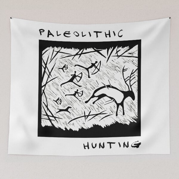 Item preview, paleolithic hunting  designed and sold by VicaVeresk.
