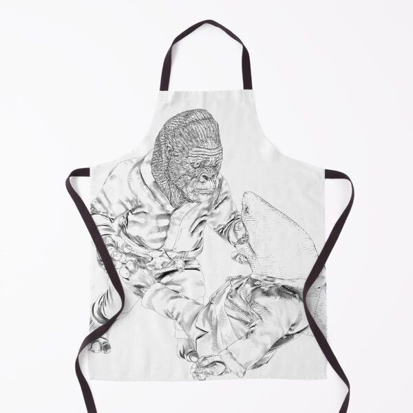 Item preview, gorilla vs shark jiu-jitsu designed and sold by Christopher Cortez.