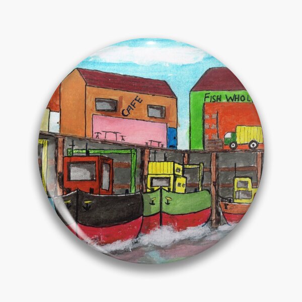 Item preview, CRAZY COLOURED FISH QUAY designed and sold by David s Ellens.