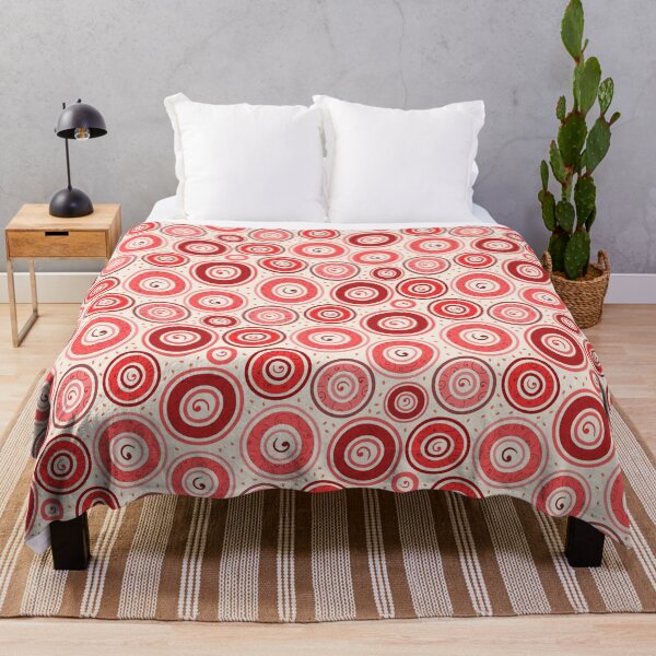 Item preview, Doodle red circles designed and sold by Olgus.
