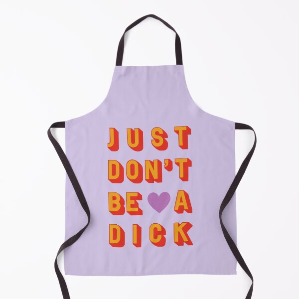 Item preview, Just Don't Be A Dick Lilac designed and sold by EllinorPrints.