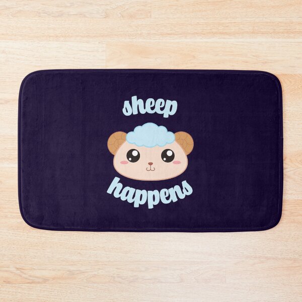 Item preview, sheep happens Kawaii sheep designed and sold by KawaiiPark.