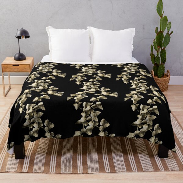 Item preview, Dark Botanical Motif Pattern designed and sold by DFLC Prints.