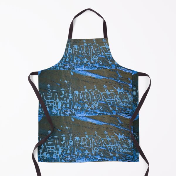 Item preview, Hopi Petroglyphs Light Blue designed and sold by comfortcare.