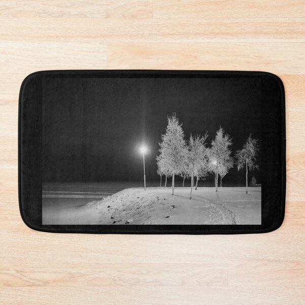 Item preview, Last lights by the sea bw designed and sold by Jouko Lehto Photography.