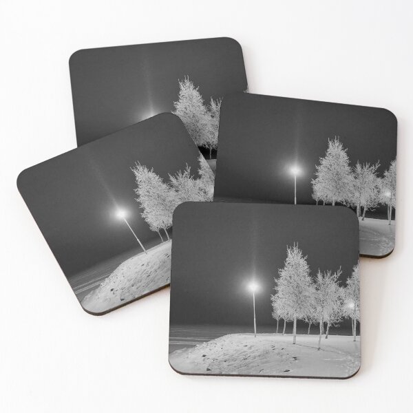 Item preview, Last lights by the sea bw designed and sold by Jouko Lehto Photography.