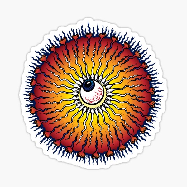 Trippin Eyeball Sticker
