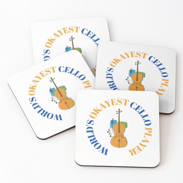 Item preview, World's Okayest Cello Player designed and sold by Musicianst0re.
