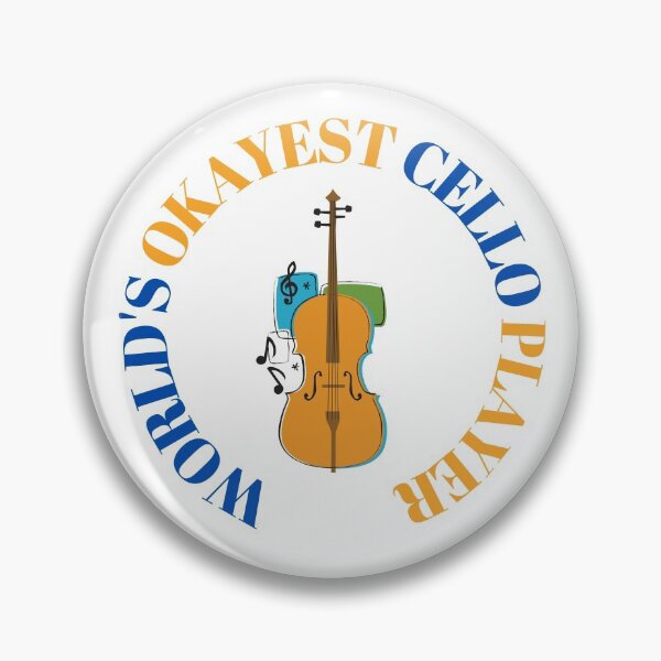 Item preview, World's Okayest Cello Player designed and sold by Musicianst0re.