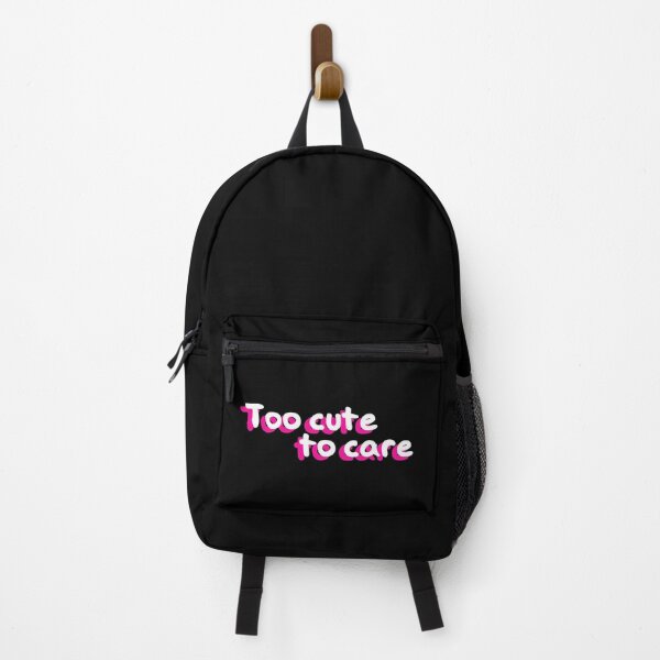 Item preview, Too Cute To Care Aesthetic Simple Slogan designed and sold by sillyquestions.