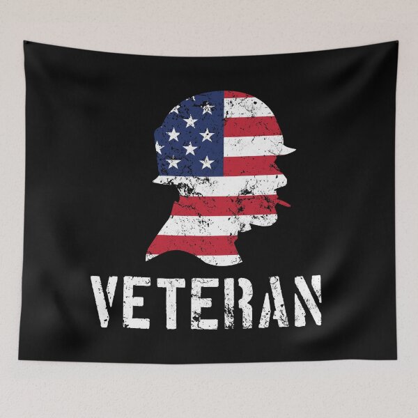 Item preview, US Veteran Distressed designed and sold by MSA-42.