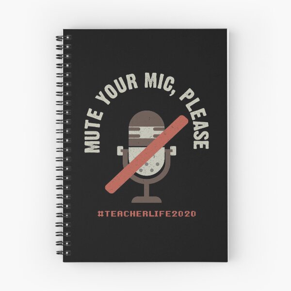 Item preview, Mute Your Mic Please. Teacher Life 2020 - Virtual Teaching designed and sold by styleofpop.