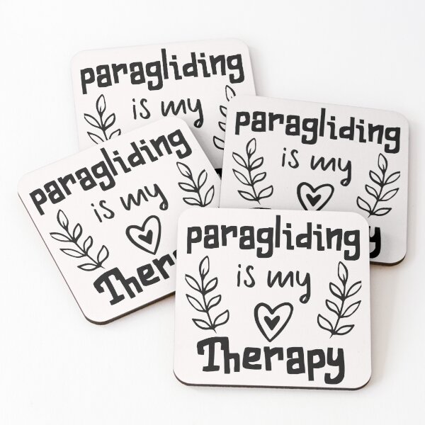 Item preview, Paragliding Is My Therapy, Paragliding Quote, Paragliding Design, Funny Paragliding designed and sold by Aerial Addicts.