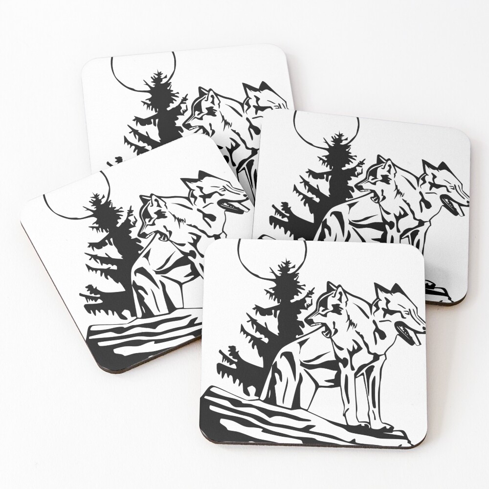 Item preview, Coasters (Set of 4) designed and sold by Designs-Rabbit.