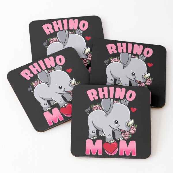 Item preview, Rhino Mom Kawaii designed and sold by CreativeGiftShp.