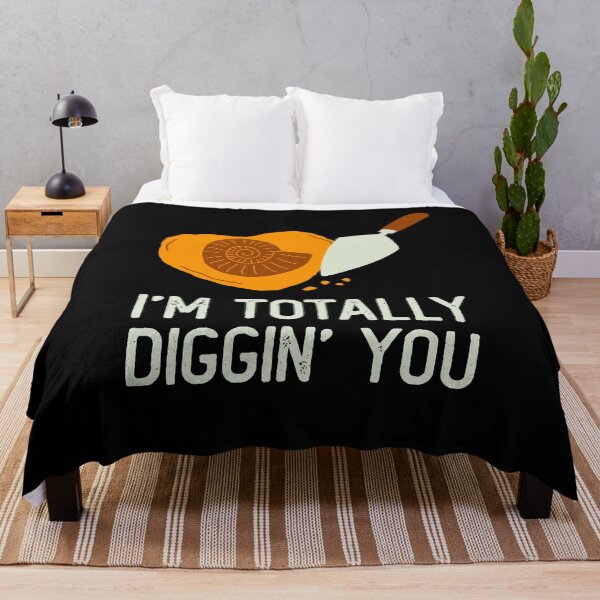 Item preview, I'm Totally Diggin You Cute Valentine Fossil Hunting Gift designed and sold by JokeGysen.