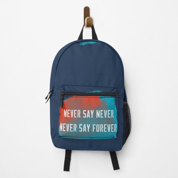 Item preview, Never Say Never - Graffiti Style Quotes about Life designed and sold by LamaraK.