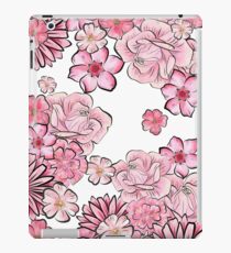 Vinilo o funda para iPad Pink floral