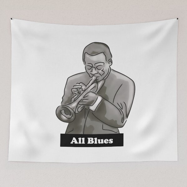 Item preview, The trumpeter of all blues designed and sold by Xdelacra.