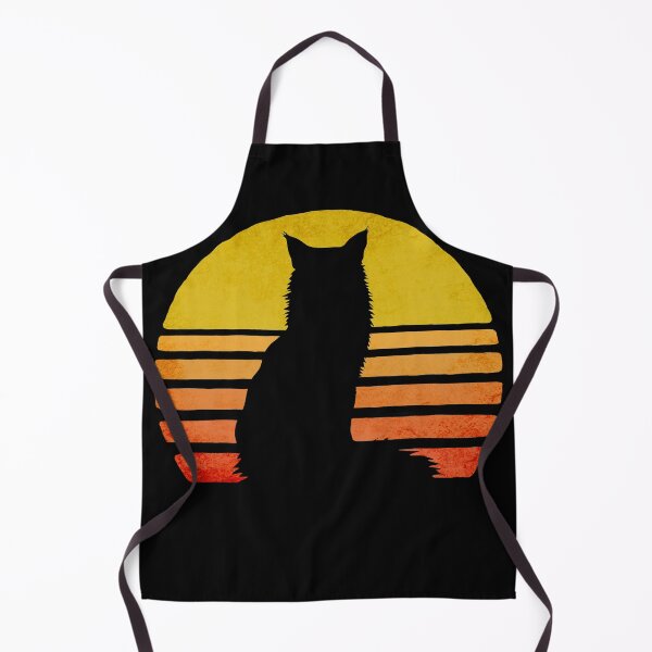 Item preview, Retro Maine Coon Sunset designed and sold by Beltschazar.