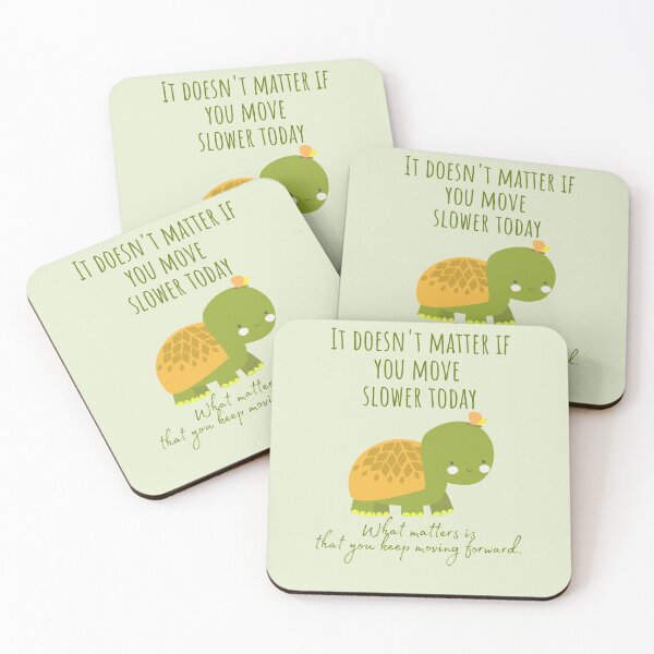 Item preview, Quote " what matters is that you keep moving forward "  designed and sold by Nyanko-Sempai.