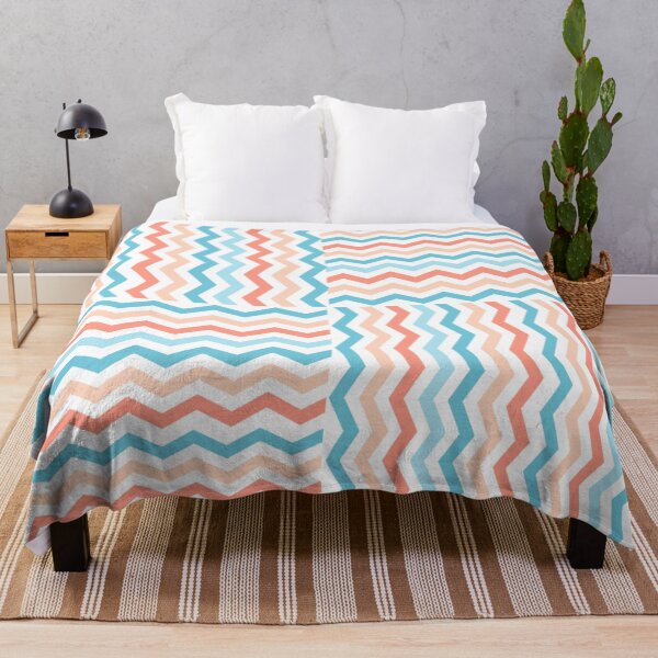 Item preview, Soft girl zig zag - Blues and Oranges designed and sold by Joejo19.