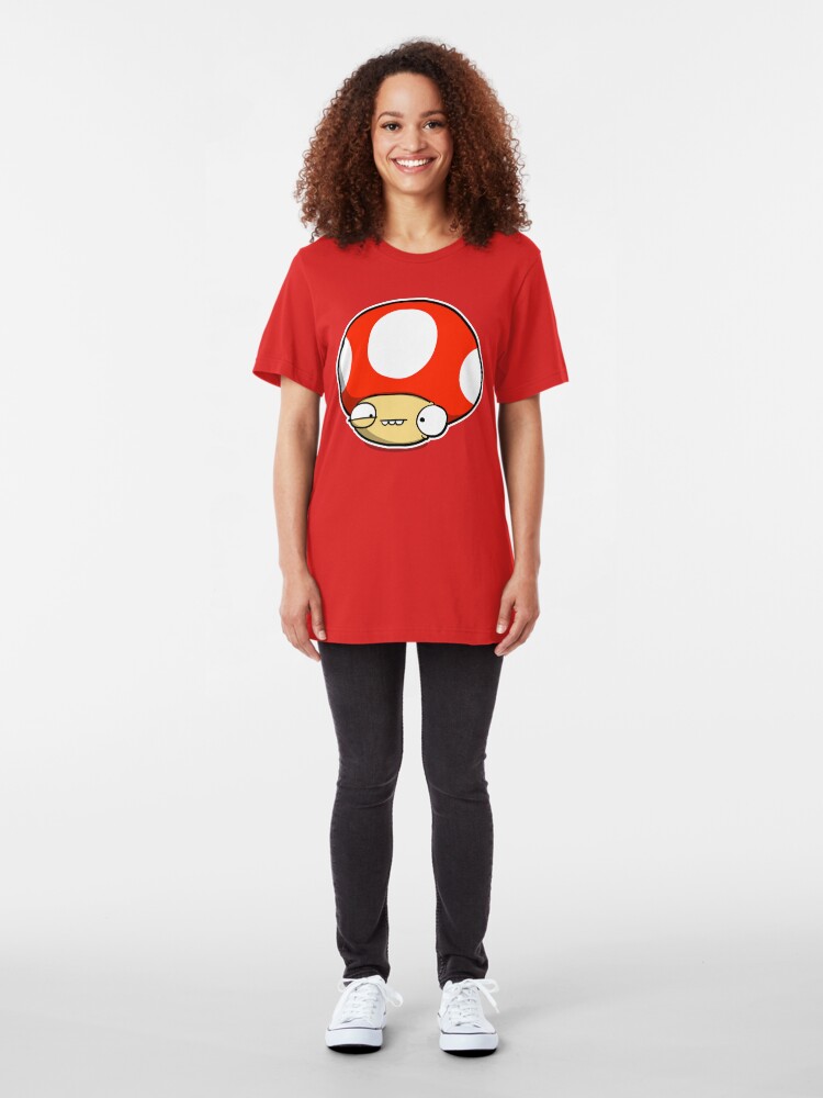 Alternate view of Twitchy Mushroom Slim Fit T-Shirt
