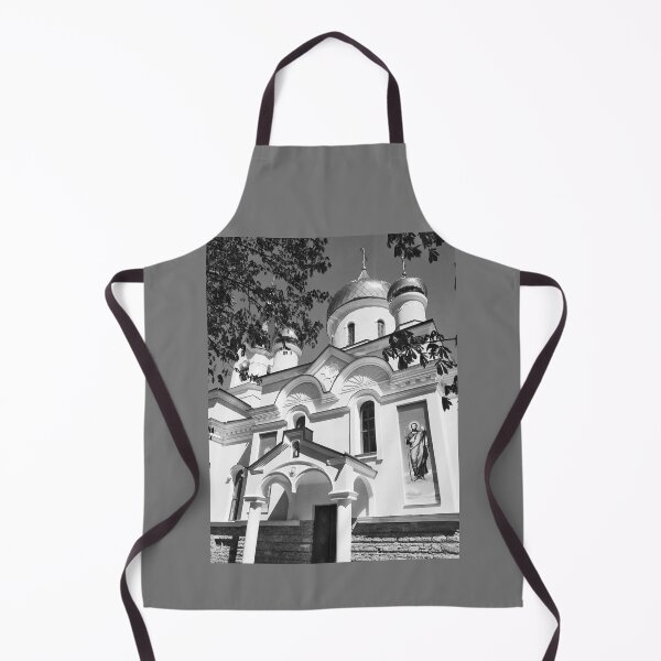 Item preview, Orthodox church with shining domes on a bright summer day  designed and sold by helenkaiy.