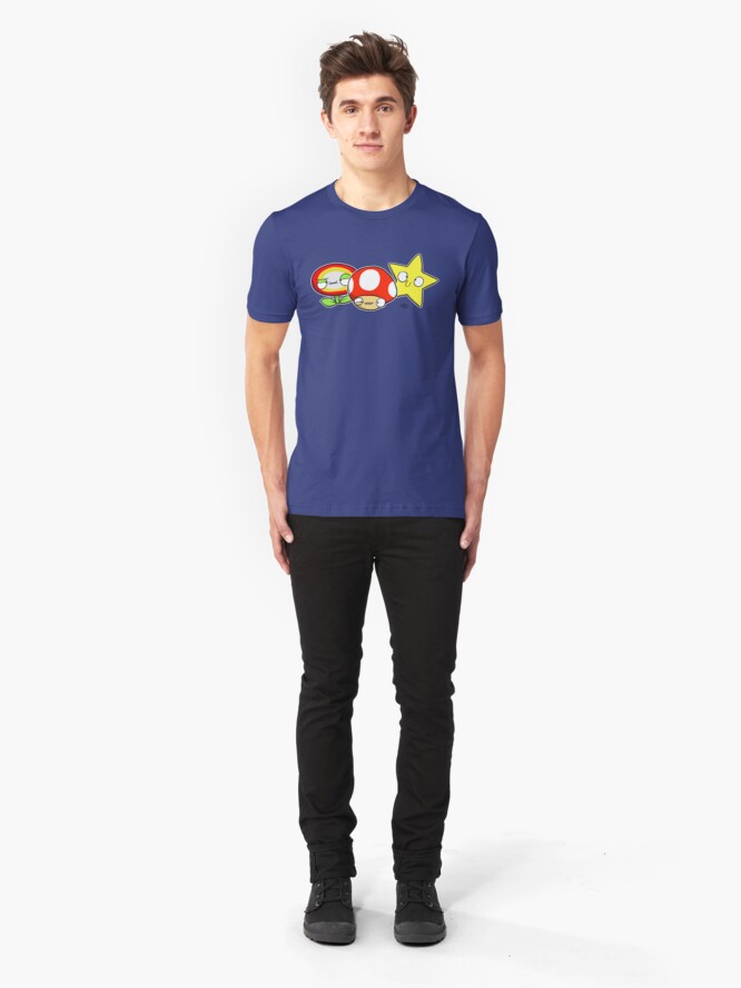 Alternate view of Power ups! Slim Fit T-Shirt