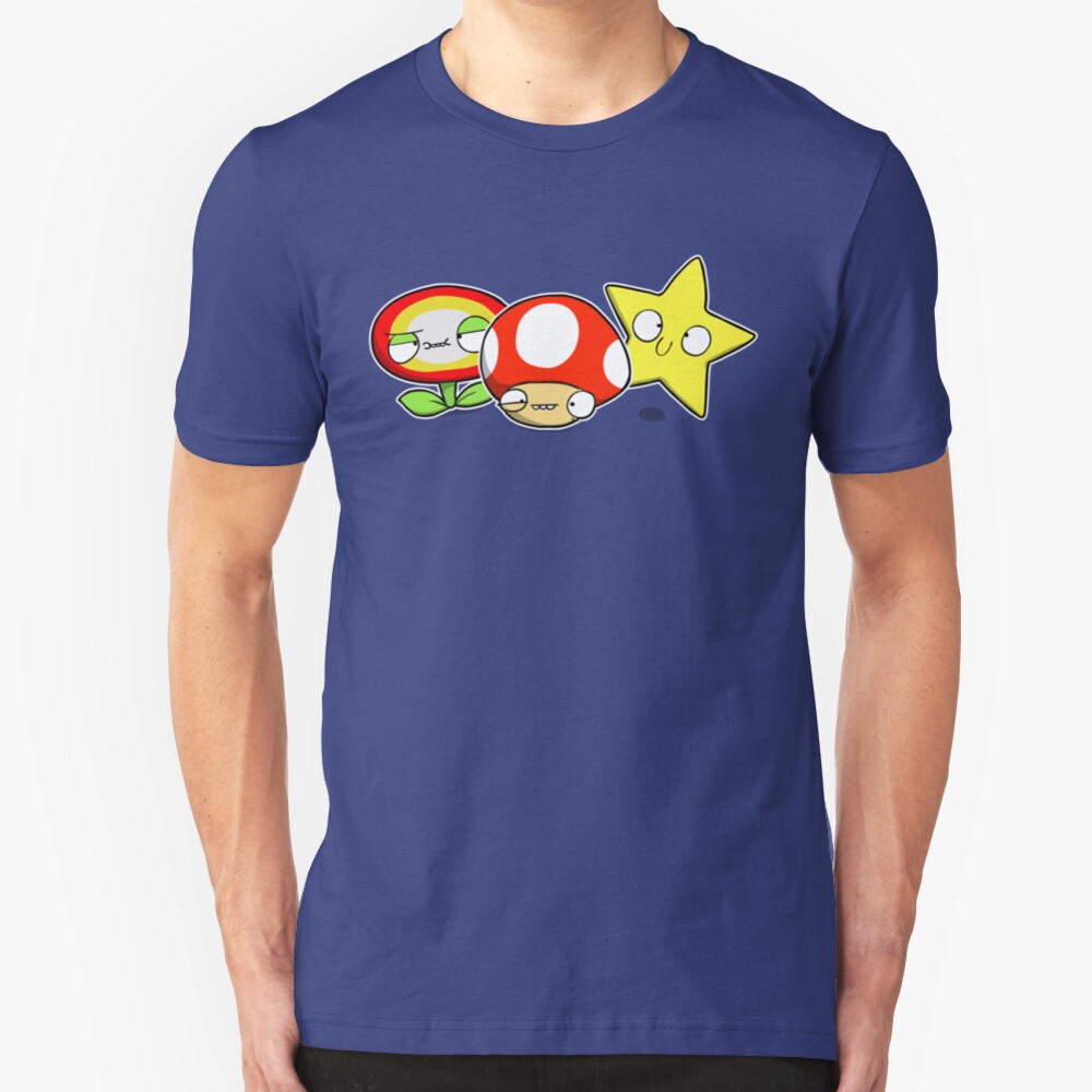 Power ups! Slim Fit T-Shirt