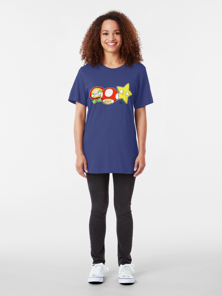 Alternate view of Power ups! Slim Fit T-Shirt