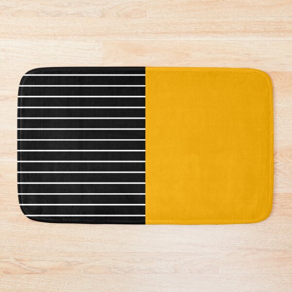 Item preview, Striped Block Solid Mustard designed and sold by Miss Striped.