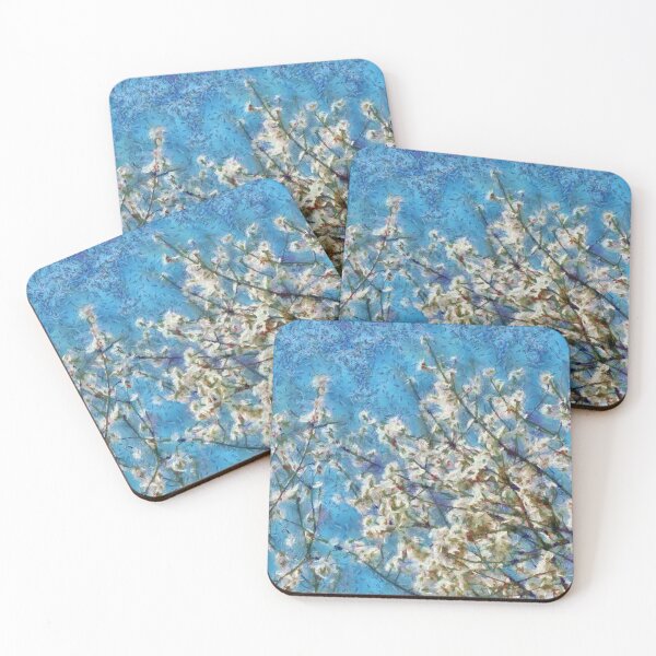 Item preview, Spring Almond Blossom Dotted Art 4 designed and sold by taiche.