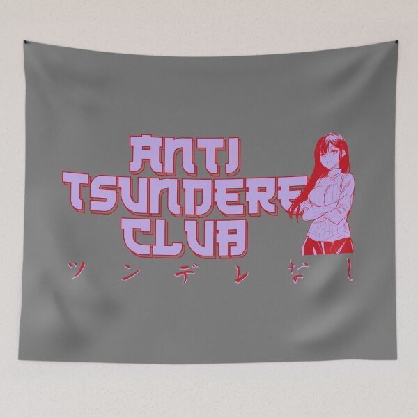 Artikelvorschau, Anti-Tsundere-Club entworfen und verkauft von ReevuDraws.