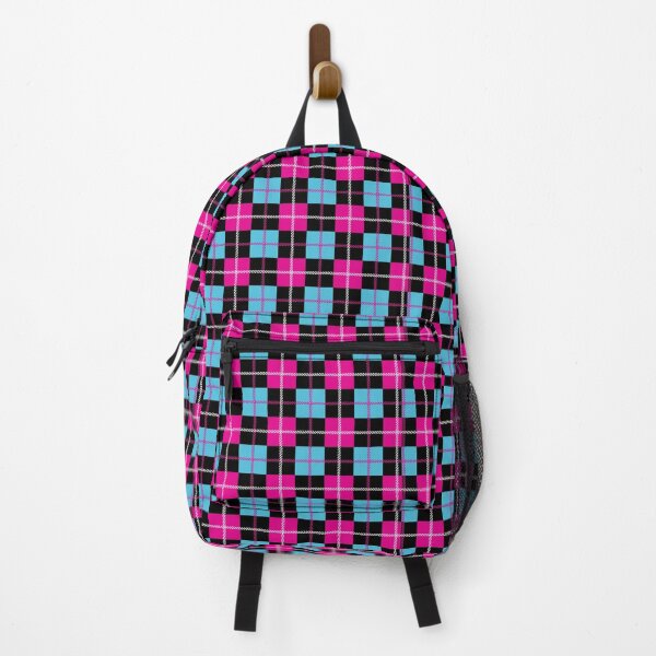 Item preview, Blue Pink And Black Plaid designed and sold by virilamissa.
