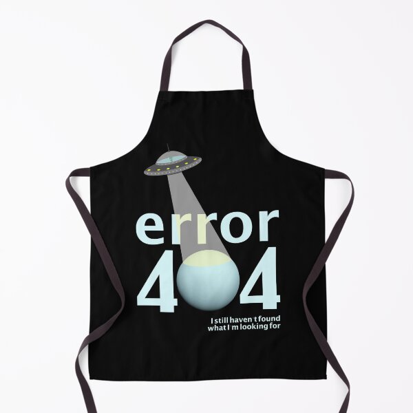 Item preview, error 404 : I still haven't found what I'm looking for - alien ufo on Uranus designed and sold by Happy Puppy Print On Demand.