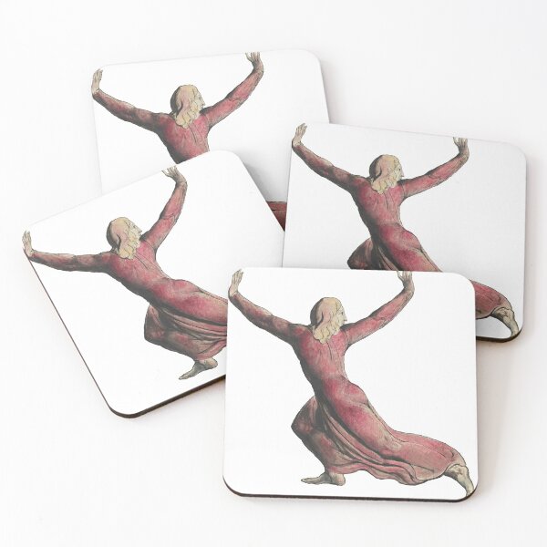 Item preview, Dante running I - William Blake designed and sold by BildendeKunst.
