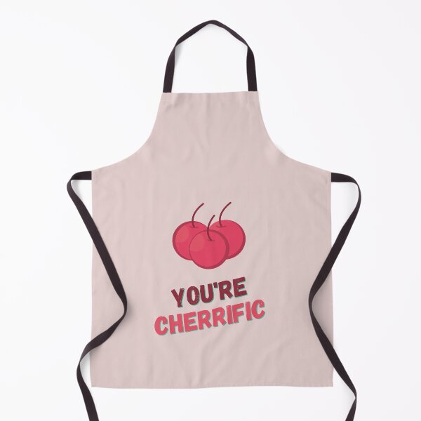 Item preview, Your're Cherrific, You're terrific food pun designed and sold by GoodMoodFood.