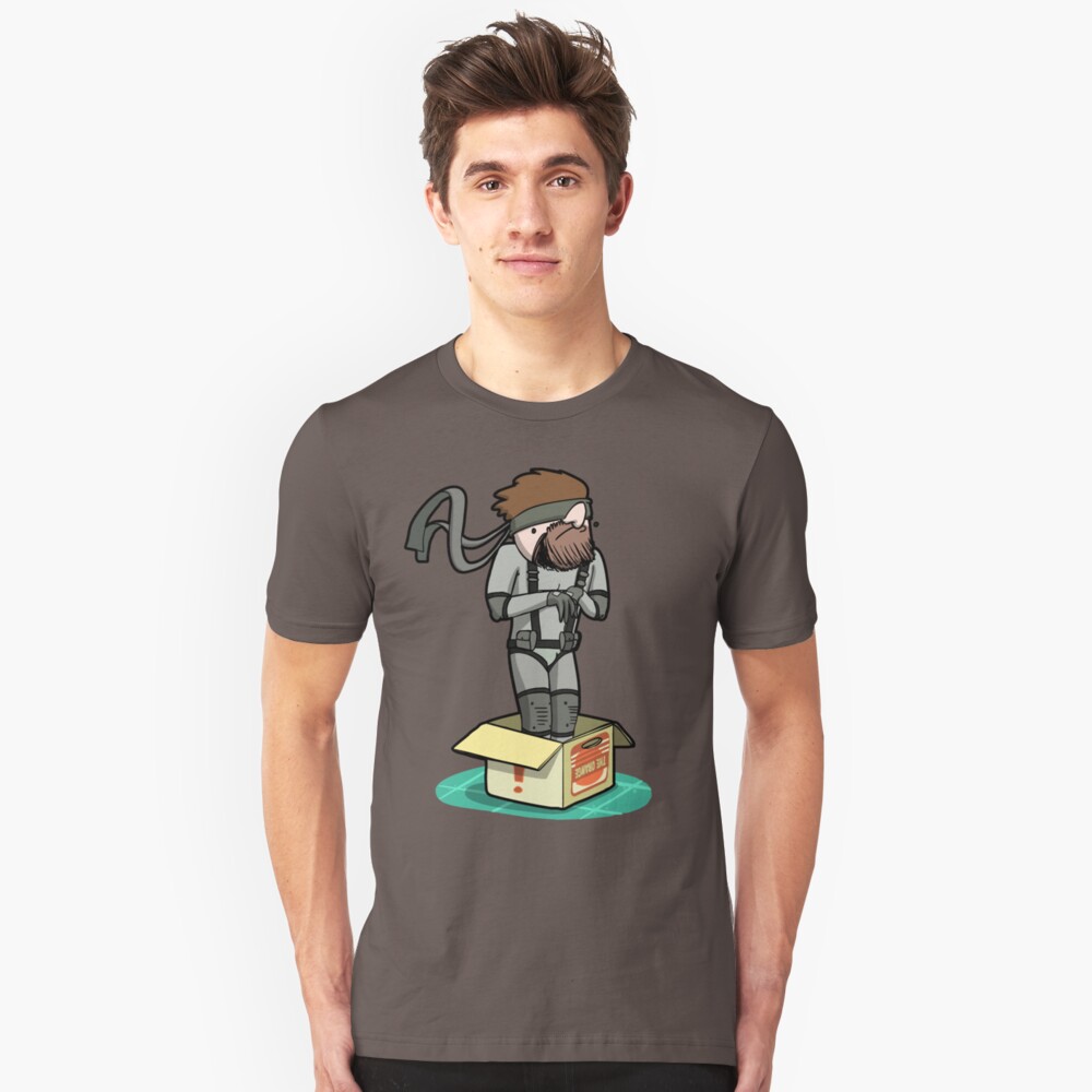 He thinks he's hiding... Slim Fit T-Shirt