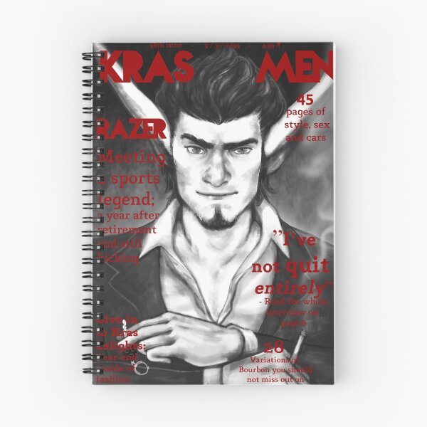 Item preview, Razer Cover Kras Men Magazine designed and sold by thatdanishchick.