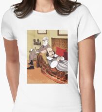 Freud analysing Shakespeare Women's Fitted T-Shirt