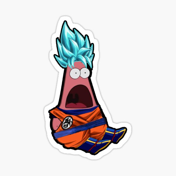 Patrick Ball Z Super Saiyan Blue Sticker For Sale By Arizonaiced Out