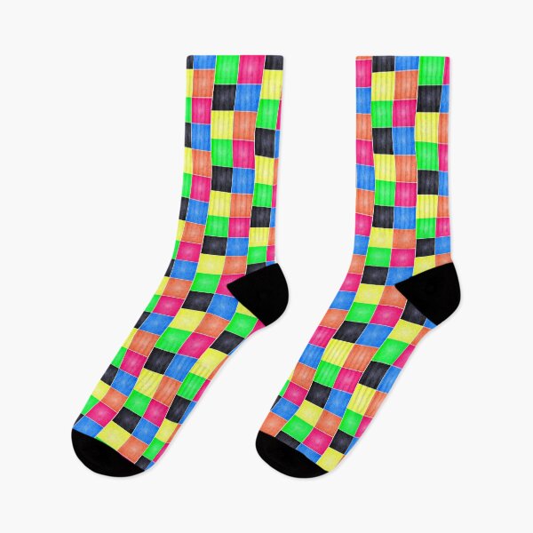 Item preview, colorful squares designed and sold by Shirley cute art .