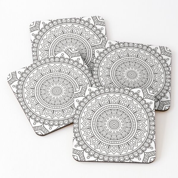 Item preview, Mandala Boho Blanco designed and sold by La Chic.